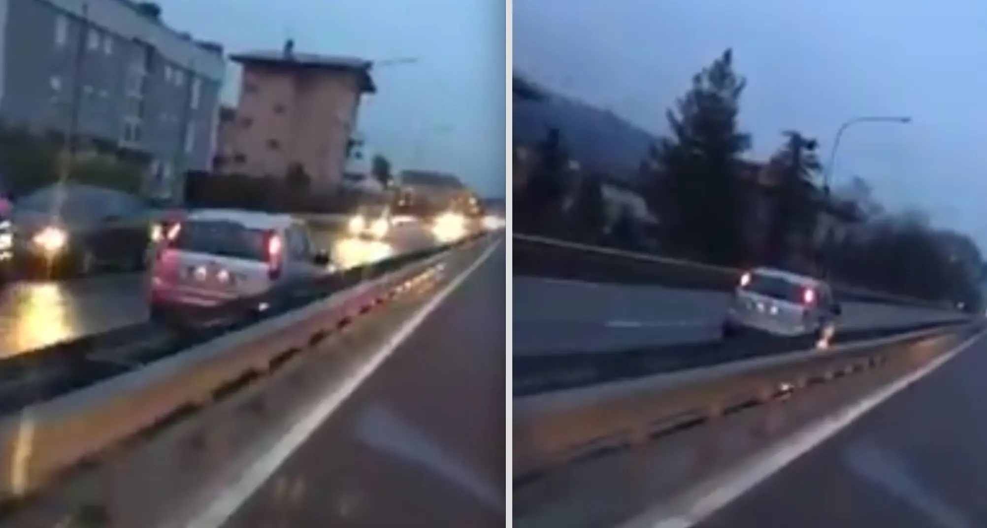 Ancora un'auto contromano: a Gardolo un conducente non si ferma