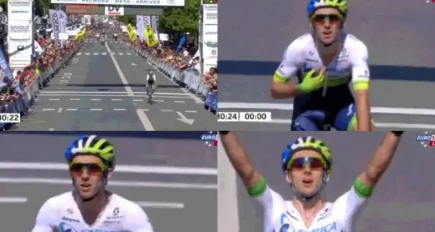Adam Yates vince a S.Sebastian e se ne accorge dopo