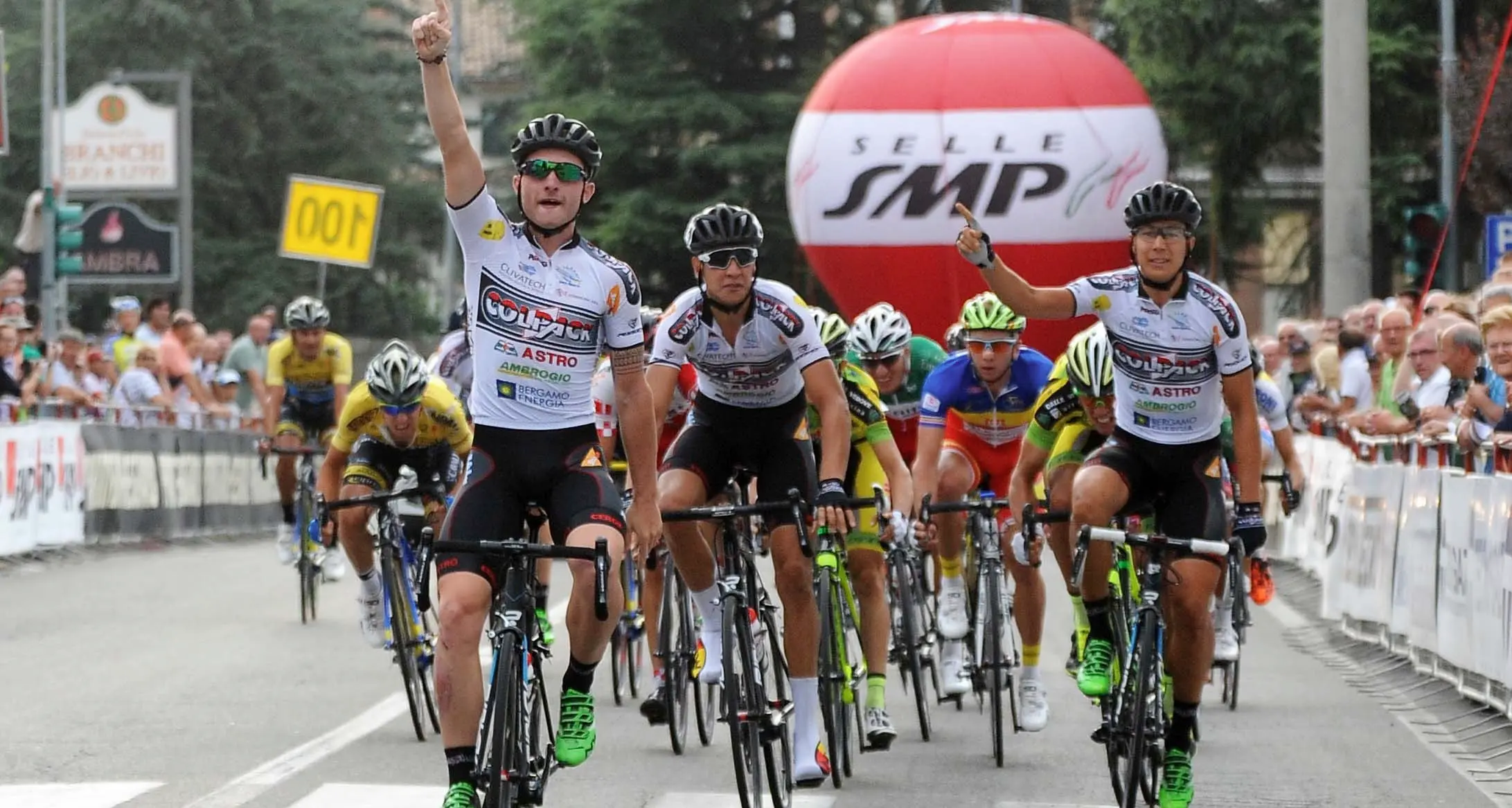 Francesco Rosa secondo a Felino Gianni Moscon ripreso ai 700 metri
