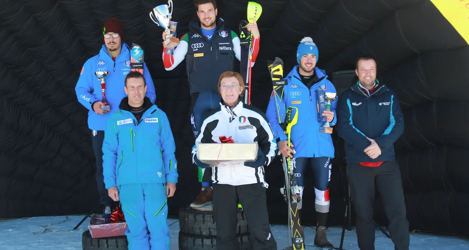 Ballerin conquista lo slalom della Marangon Cup Secondo Da Villa che ha gareggiato con un occhio solo