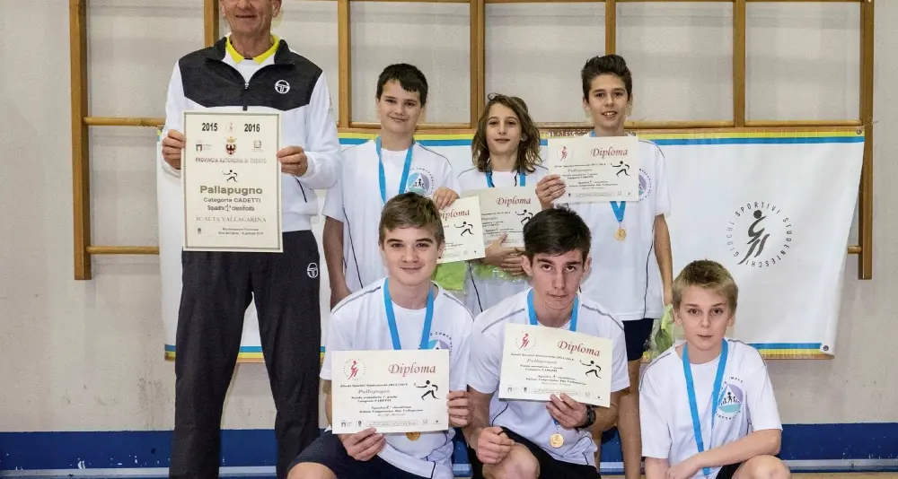 Pallapugno, Trento 1 e Alta Vallagarina nuovi campioni provinciali studenteschi