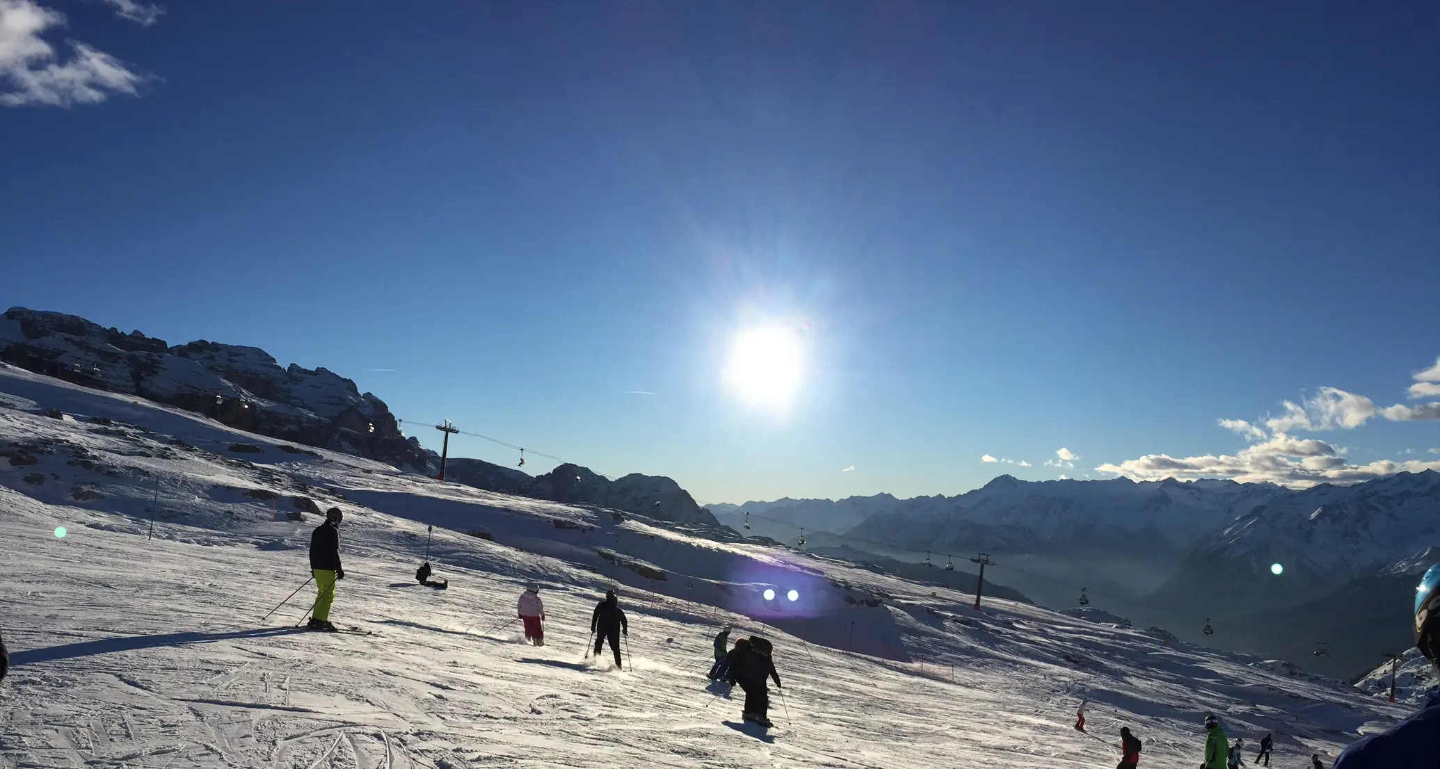 Madonna di Campiglio, da novembre ad oggi «sparati» 1.2 milioni metri cubi di neve artificiale