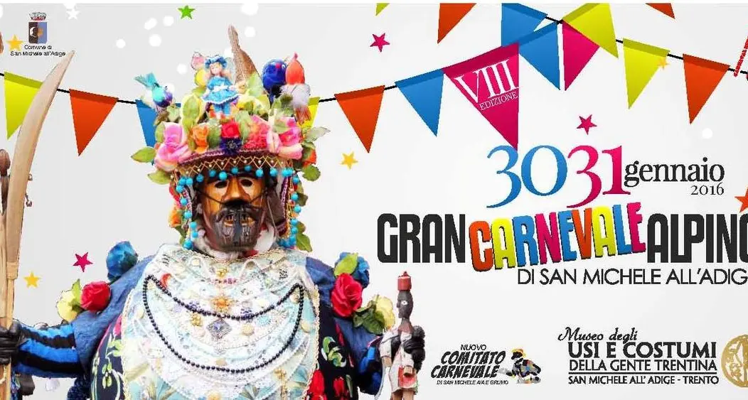Carnevale di S. Michele all’Adige tra sfilate, cinema e musica