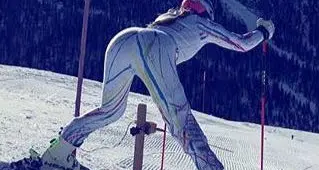 La stella statunitense Lindsey Vonn si allena in Trentino per Maribor