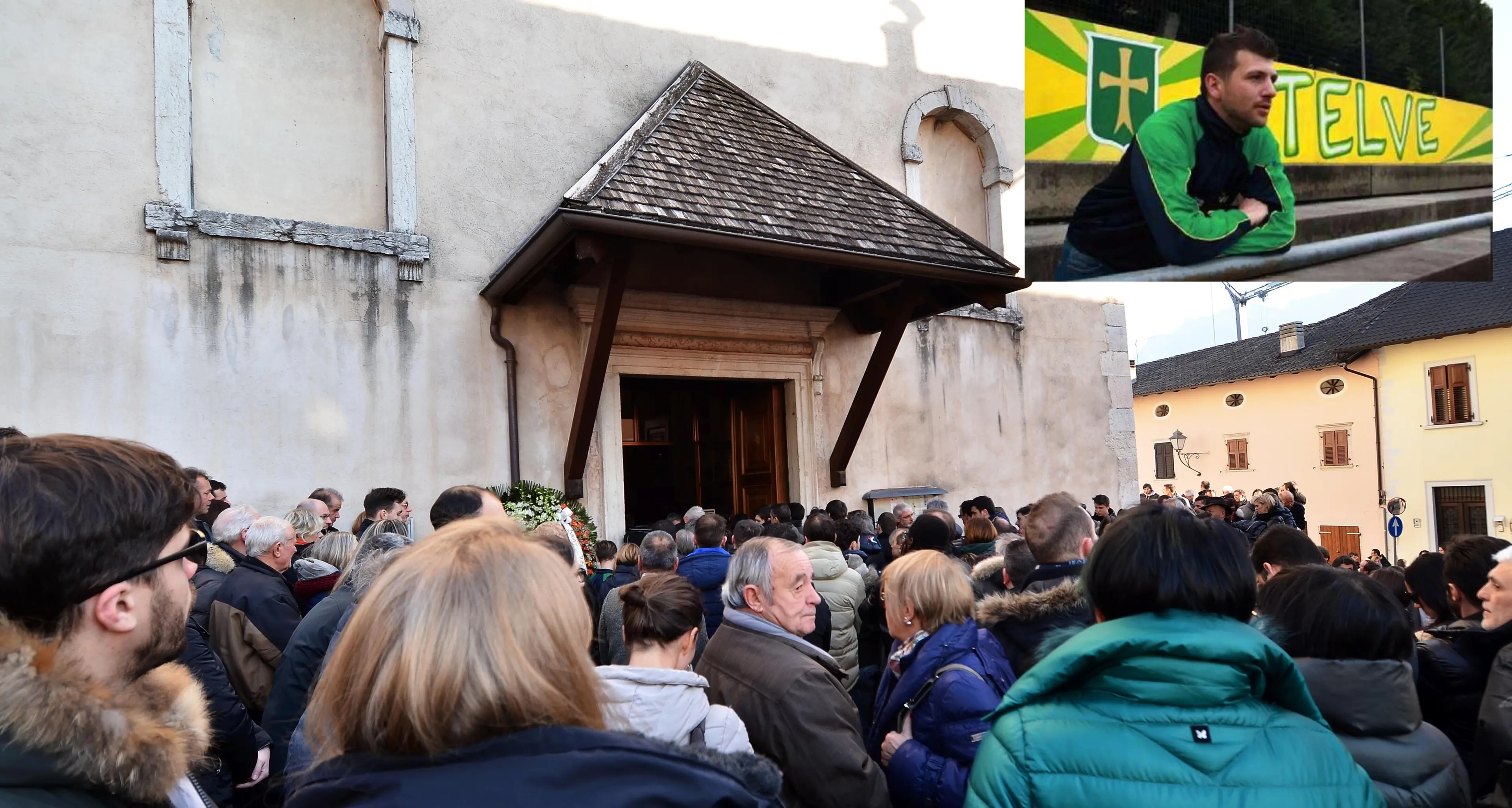 Telve si è fermata per dare l'ultimo saluto a David: «Non ti dimenticheremo mai»