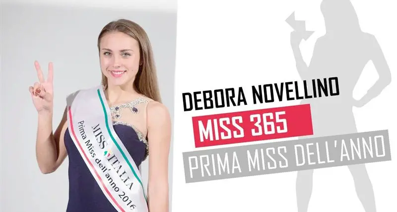 Debora Novellino, calciatrice e nipote d'arte è la prima miss dell'anno 2016