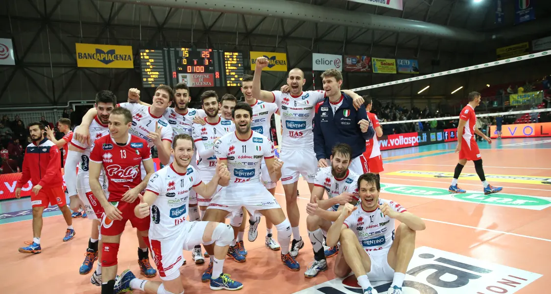 Muro invalicabile e super Giannelli, la Diatec si impone 3-0 a Piacenza