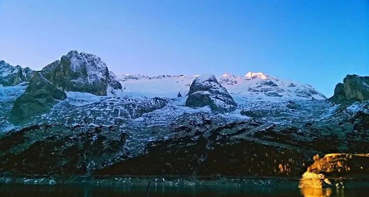 Il magnifico video di stamattina il panorama a 360 gradi dalla cime della Marmolada