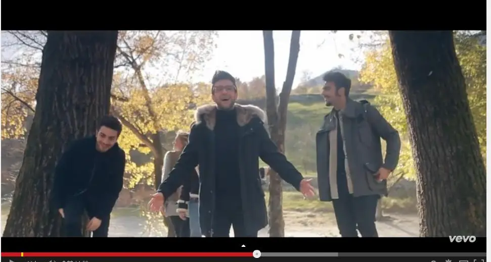 Il volo con «Per te ci sarò» Video girato al lago di Tenno