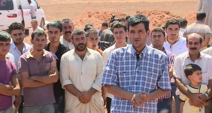 Il padre di Aylan a Kobane per seppellire la famiglia
