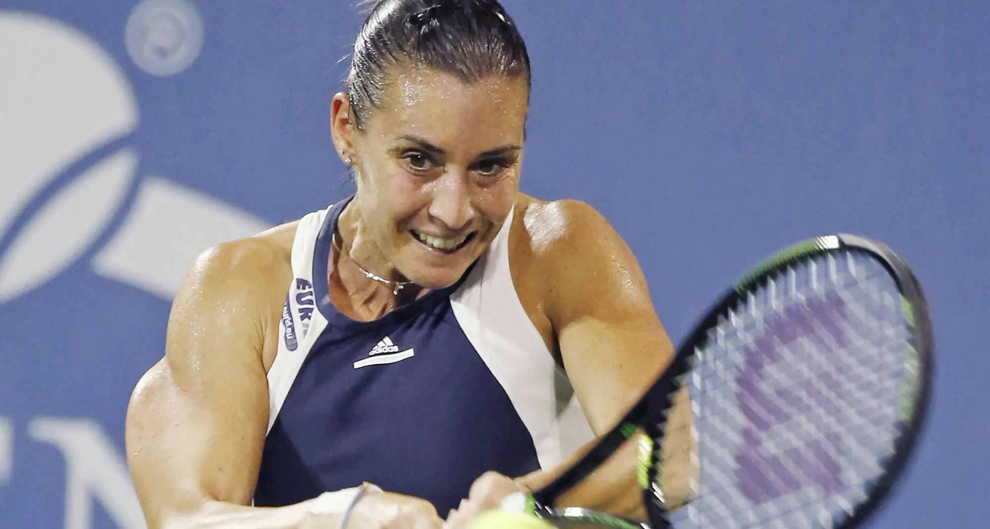 Pennetta in campo si schianta un drone