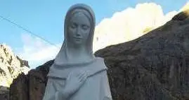 Vajolet, rubati gli ex voto alla Madonnina