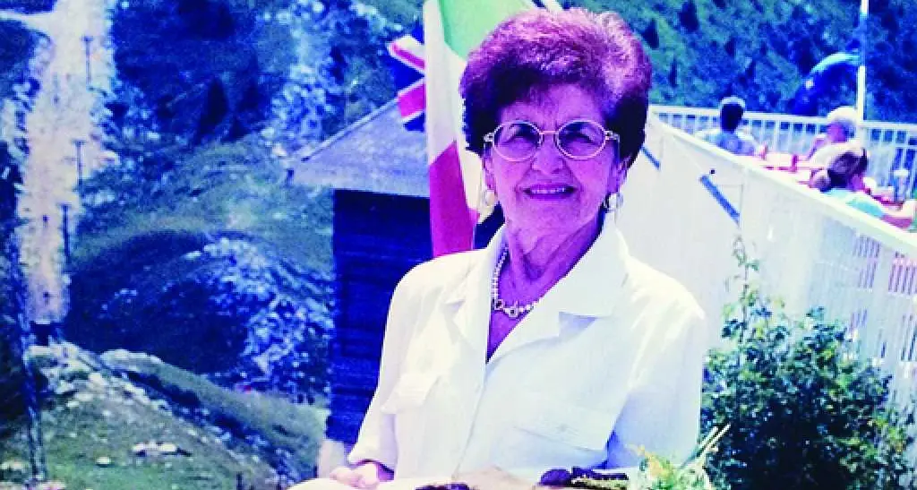 Addio a Flora, «signora del Baldo» alla baita dei Forti di Tratto Spino