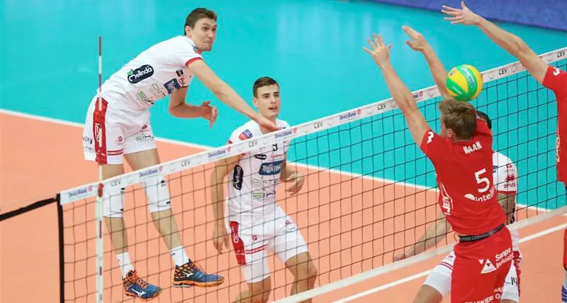 Diatec Trentino, esordio vittorioso in Champions: 3-0 al Noliko