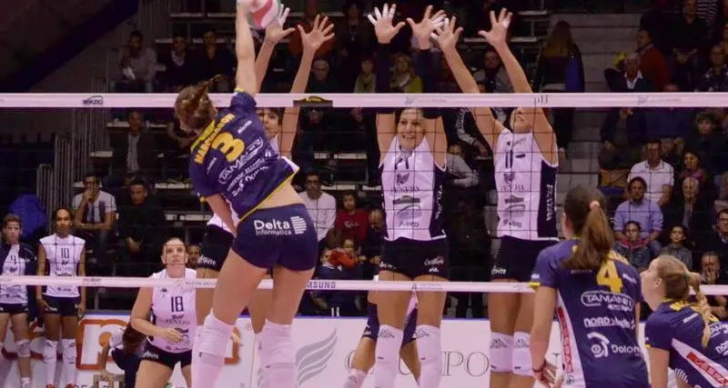 Terza vittoria di fila per la Delta E dopodomani a Trento c'è Forlì