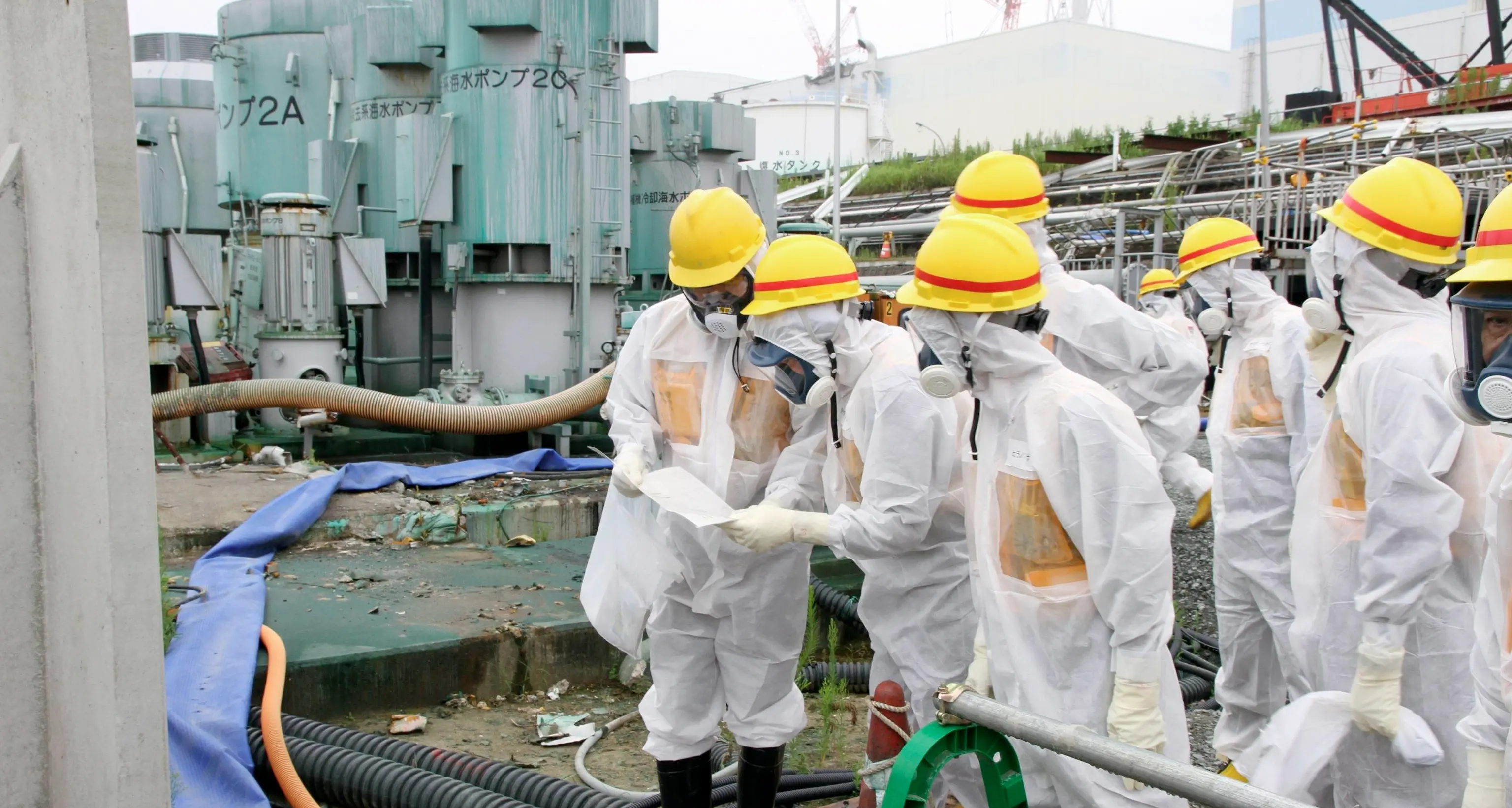 Fukushima, l'alluvione disperde dei sacchi con sostanze radiottive