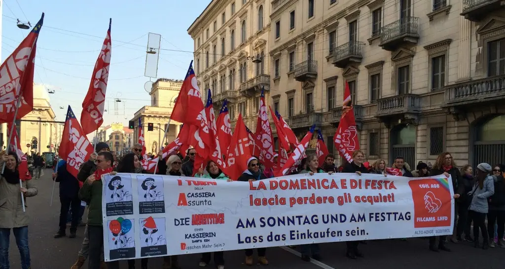 Sciopero del commercio La Cgil: adesioni ok