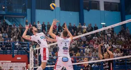 Battuta d'arresto della Diatec Trentino sconfitta 3-0 dall'Exprivia Molfetta