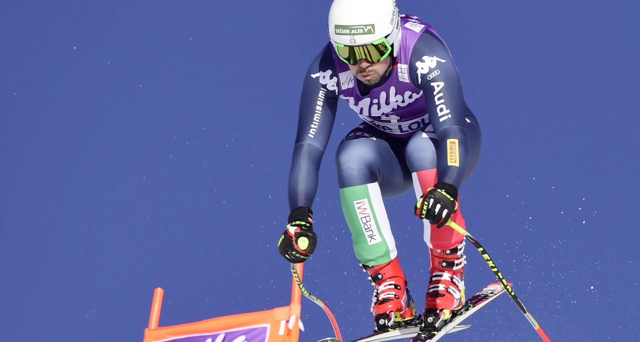 Peter Fill è 2° nella libera di Lake Louse Beffato da Svindal per 1 centesimo