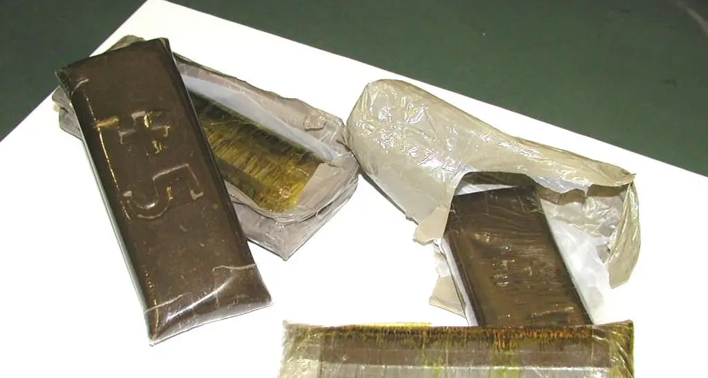Sequestrati 1,5 kg di hashish nascosti nell'auto in garage