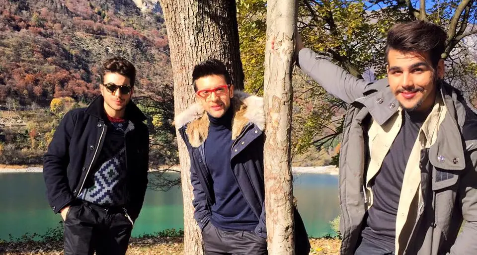 Il nuovo videoclip de «Il Volo» girato ieri al lago di Tenno