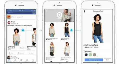 Facebook testa la sezione 'Shopping'