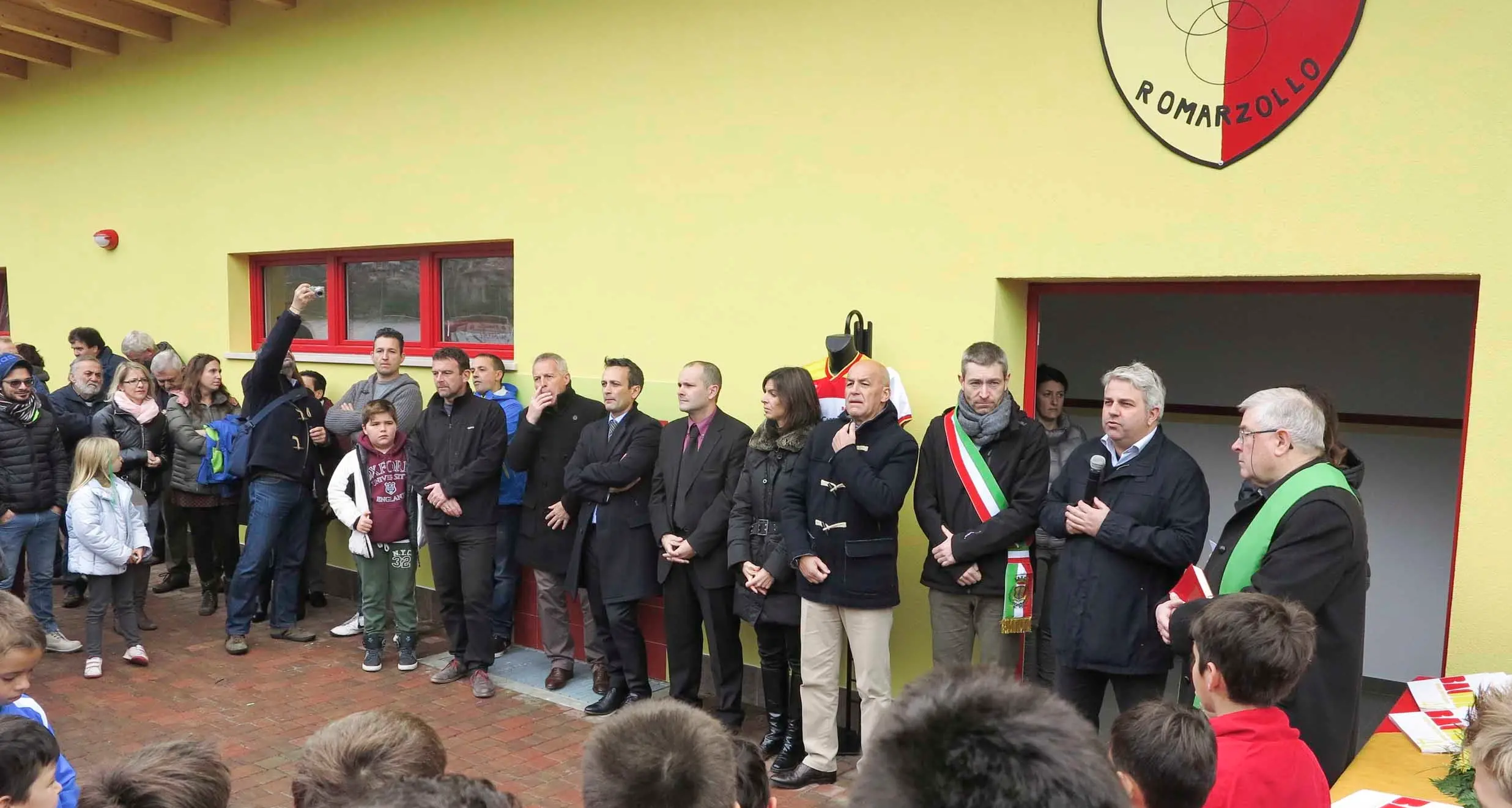 Romarzollo, inaugurata la nuova palazzina sportiva per l'Us Baone