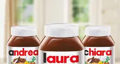 La bimba si chiama Isis Niente Nutella col nome