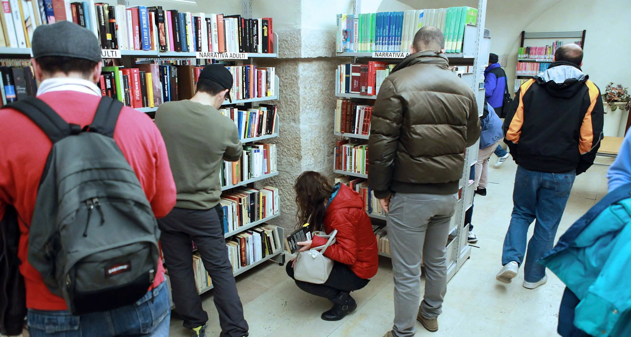 Grande vendita di libri usati alla Biblioteca di Trento