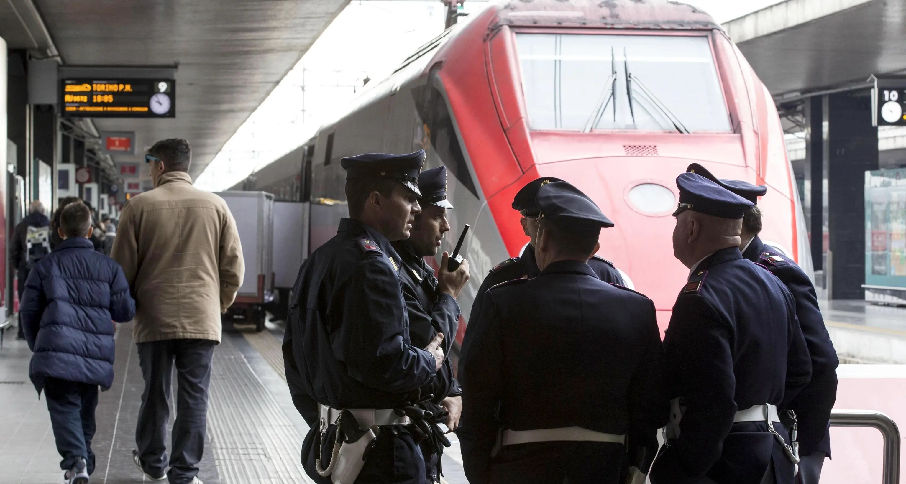 Accoltellamento a bordo, treno in ritardo