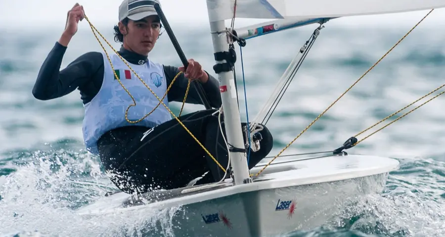 Colpaccio del rivano Giacomo Planchestainer a Formia E' campione giovanile della prestigiosa Laser Radial