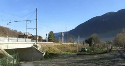 Dimaro, sono iniziati oggi i lavori per il ponte sul Noce