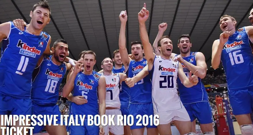 Giannelli trascina l'Italia alla conquista di Rio 2016