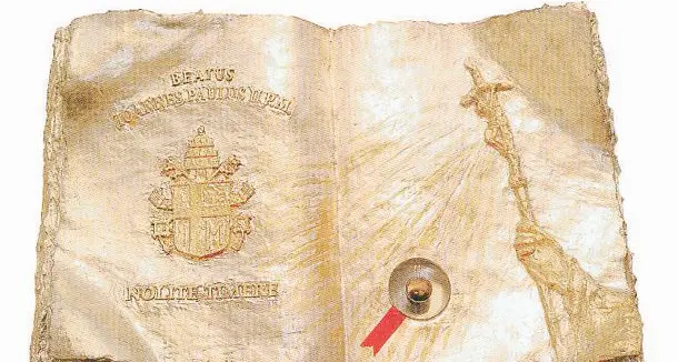 La reliquia di Giovanni Paolo II da domani a Fiera di Primiero