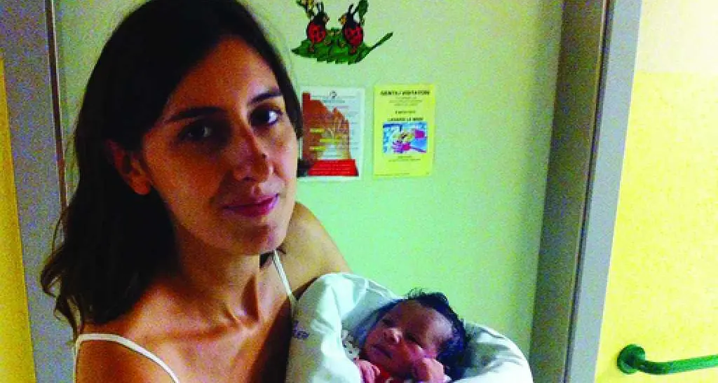 Una coppia di Roma: «Cavalese, il posto migliore in cui partorire»