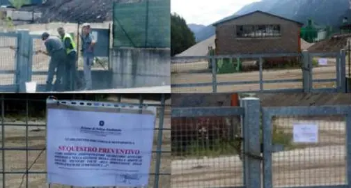 Quaere, sequestro alla Zanghellini. Sigilli all'impianto di conglomerati