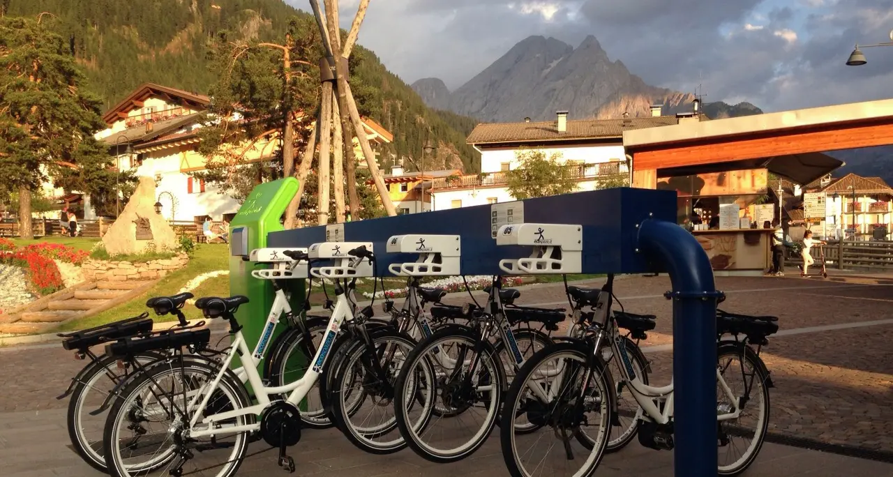 Bici elettriche in Fassa