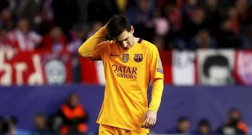 Champions, clamoroso a Madrid Barcellona eliminato dall'Atletico