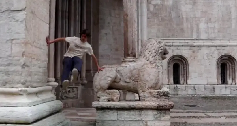 Parkour, le acrobazie metropolitane conquistanto anche il Muse