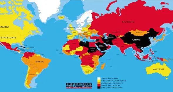 Libertà di stampa, l'Italia perde quattro posizioni