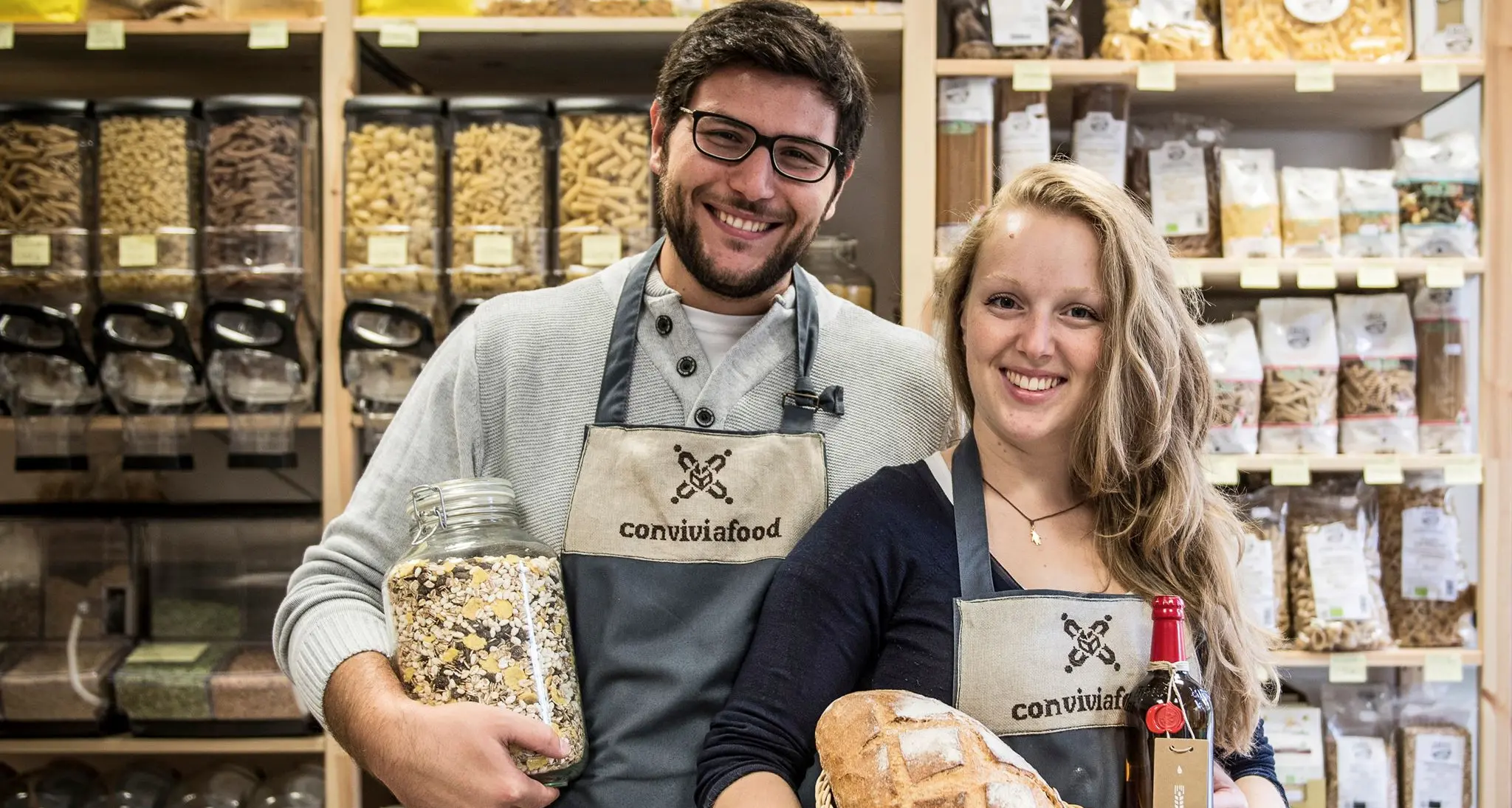 Il negozio bio: cibo da scegliere con il palato, la testa, il cuore