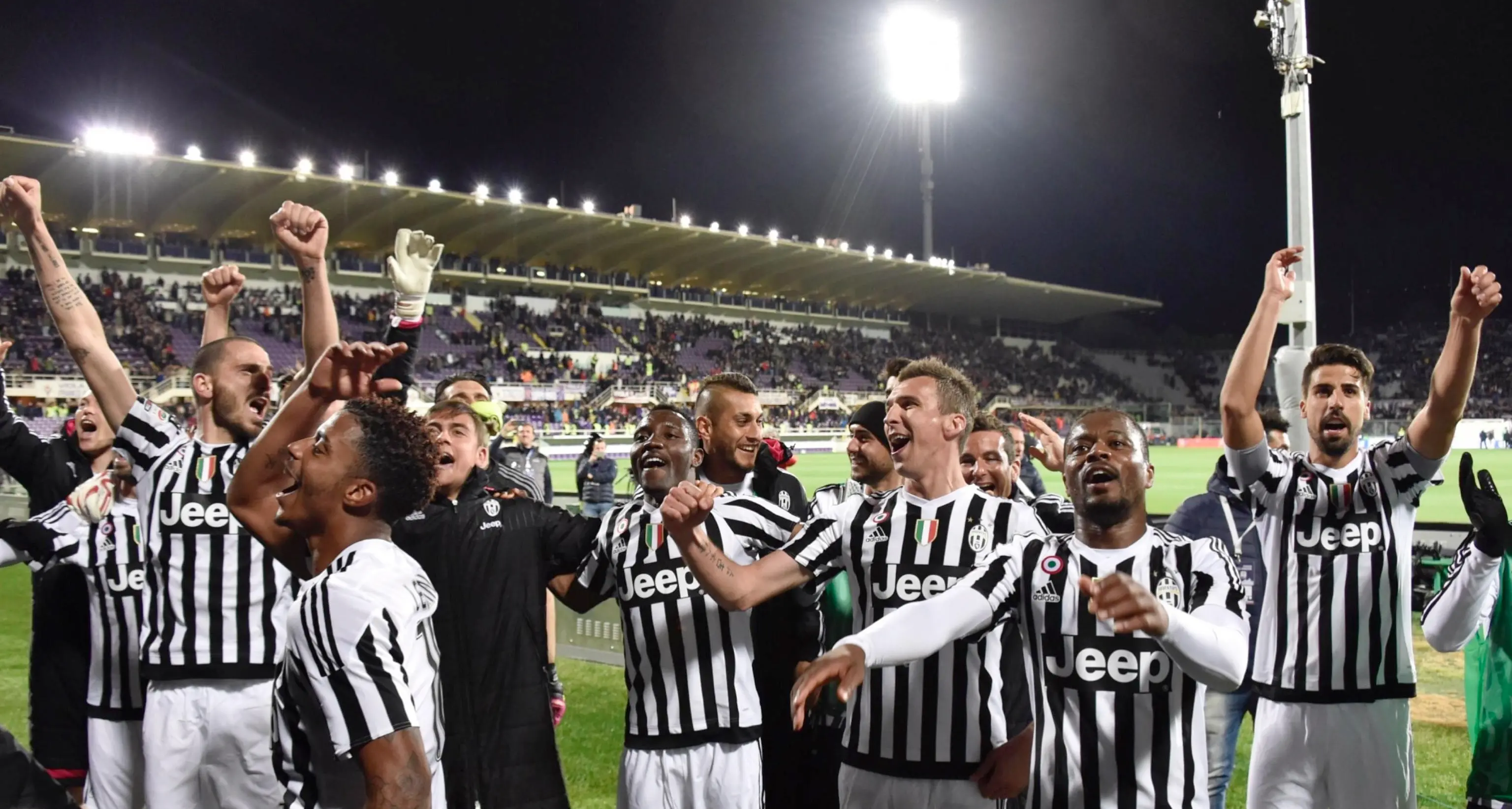 La Roma batte il Napoli Juventus campione d'Italia