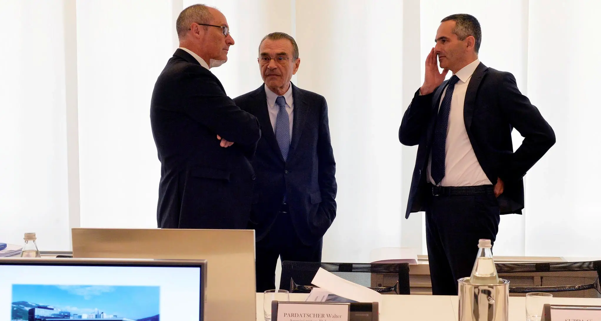 Andrea Girardi al vertice A22 In vista staffetta con Olivieri