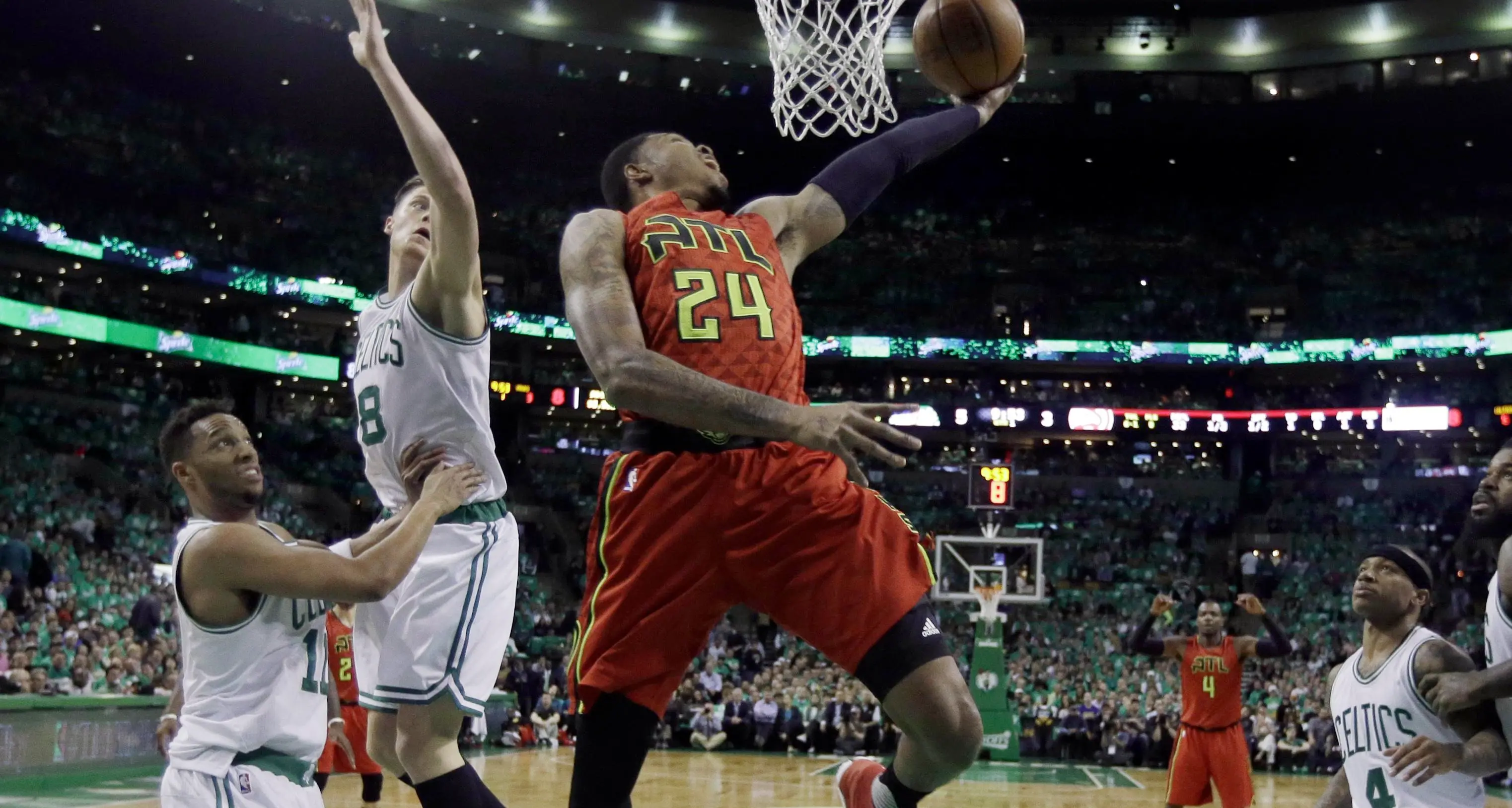Basket Nba: Atlanta stende Boston e da lunedì sfida Cleveland