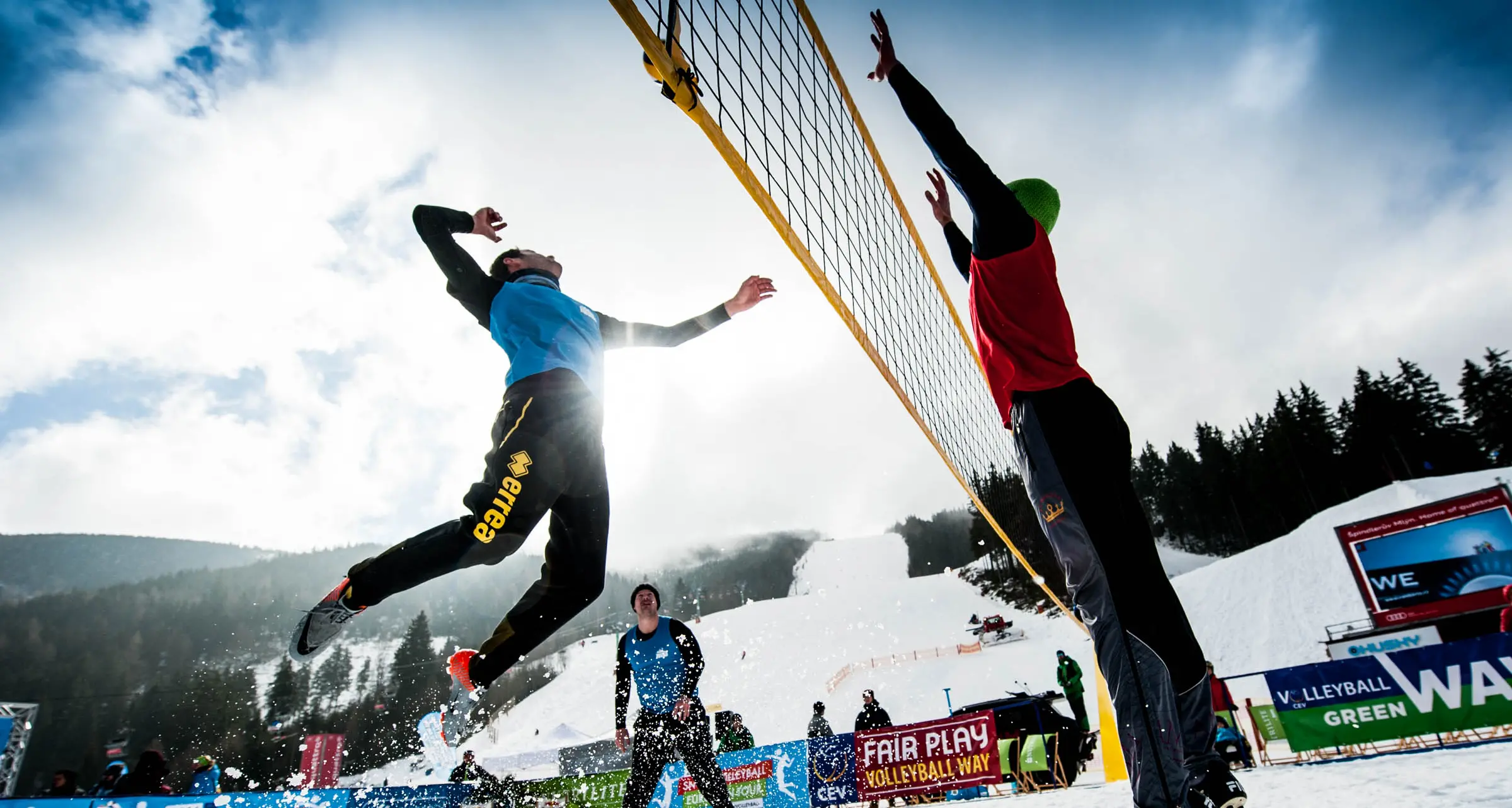 Snow Volleyball, gli Europei sulle neve di Plan de Corones