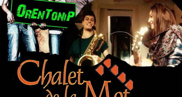Orentonip e Blowing Guitar Duet in concerto (doppio) allo Chalet de la Mot