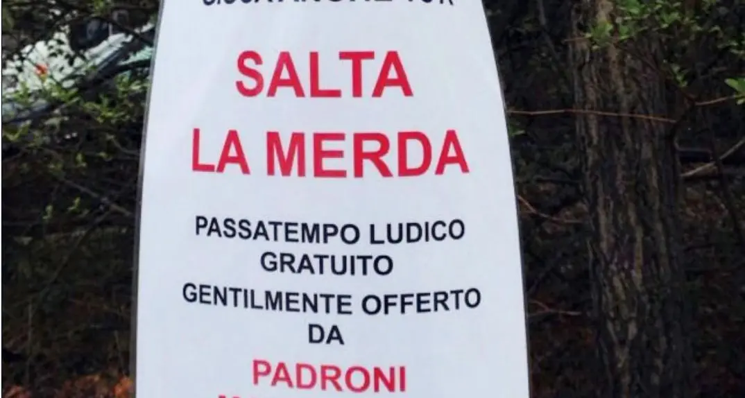 Troppi «ricordini» dei cani A Pergine protesta al parco