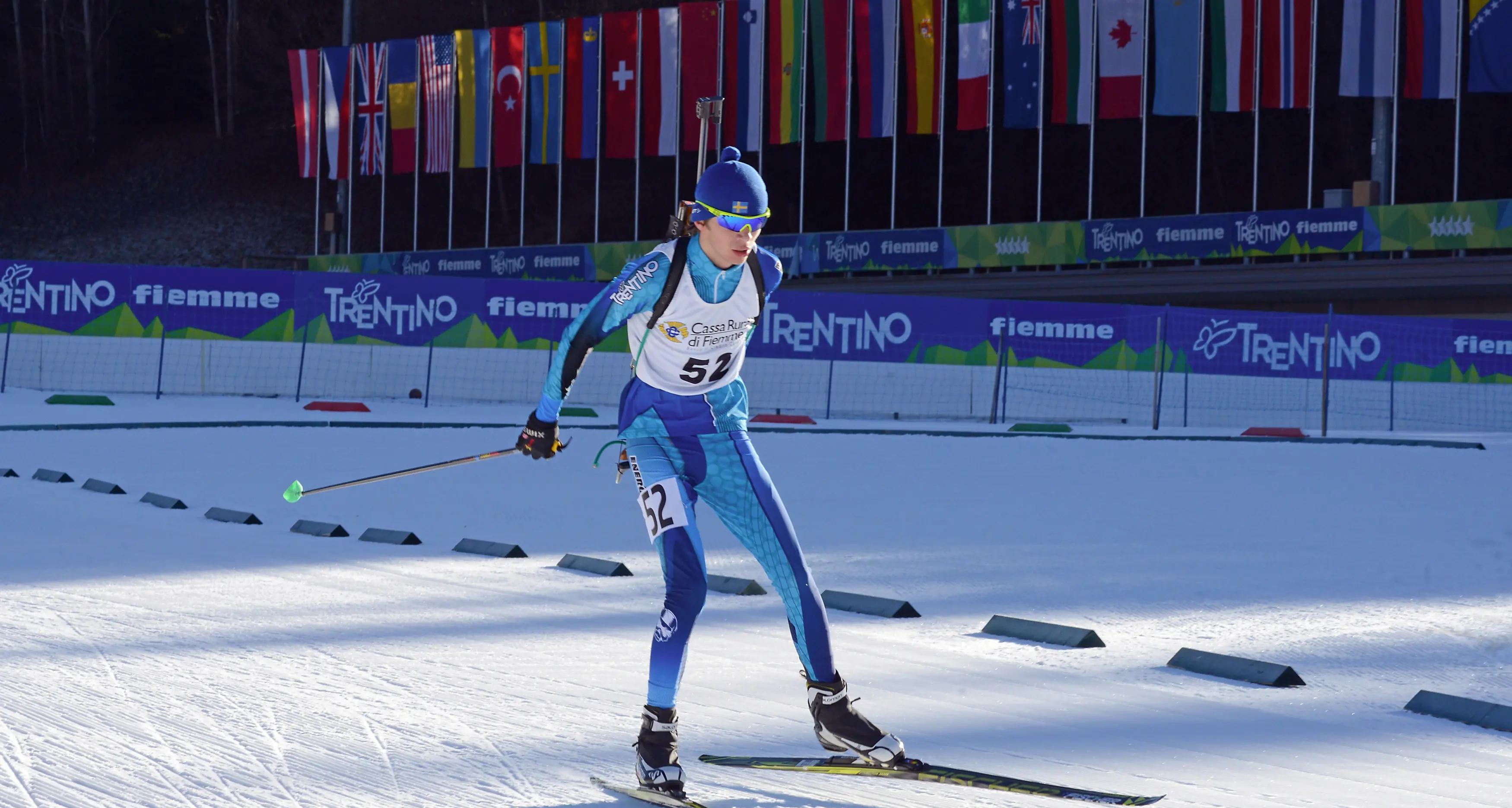 Assegnati a Tesero i titoli trentini di biathlon tanti giovani hanno partecipato alla kermesse