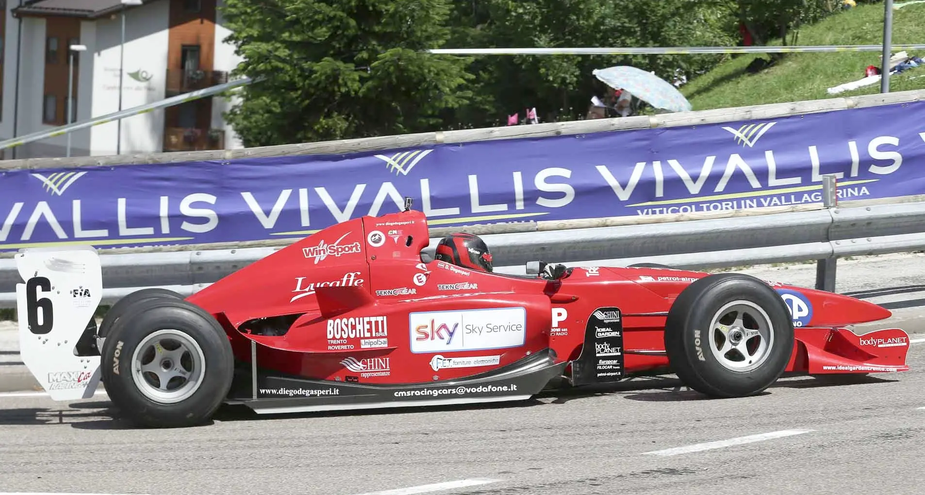 Parte da Sarnano l’avventura nel Civm di Diego Degasperi e della sua Lola F3