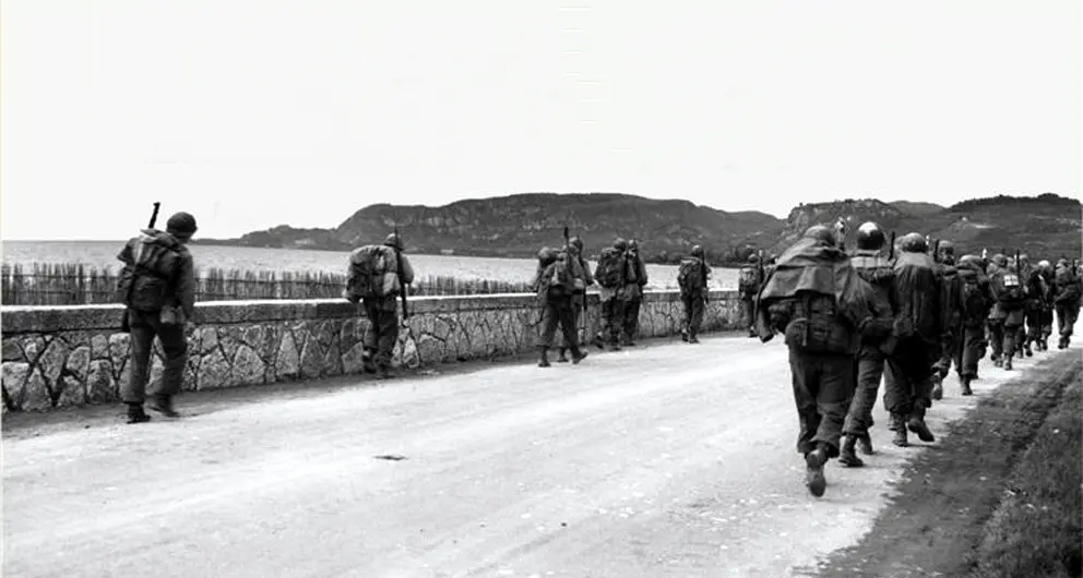A piedi da Peschiera a Torbole come i rangers nell'aprile 1945